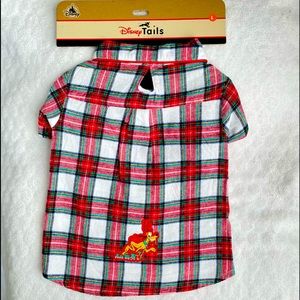 🎄❤️🐾‼️1LEFT‼️Disney Tails Pluto Christmas Shirt🎄